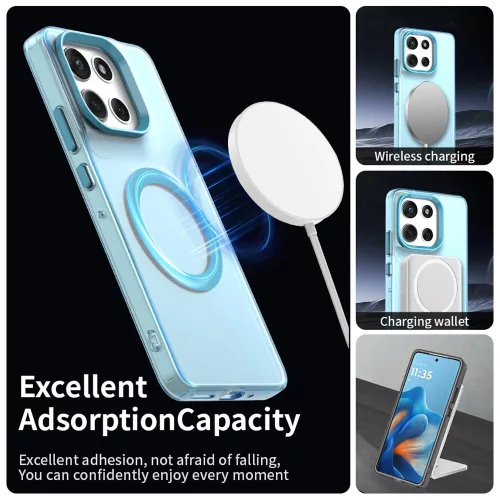 Techsuit - CandyCase MagSafe tok - Motorola Moto G86 - Kék