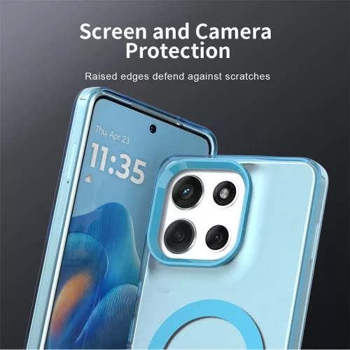 Techsuit - CandyCase MagSafe tok - Motorola Moto G86 - Kék