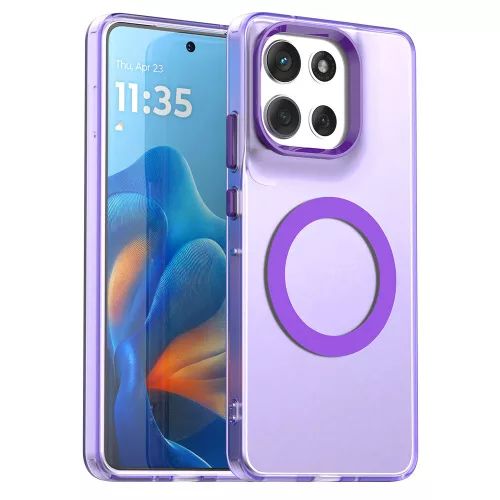 Techsuit - CandyCase MagSafe tok - Motorola Moto G86 - Lila