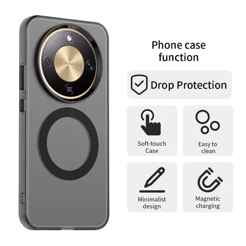 Techsuit - CandyCase MagSafe tok - Honor Magic 8 Lite - Fekete