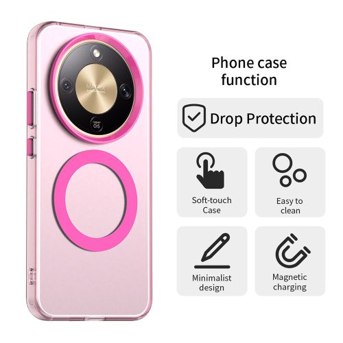Techsuit - CandyCase MagSafe tok - Honor Magic 8 Lite - Rózsaszín