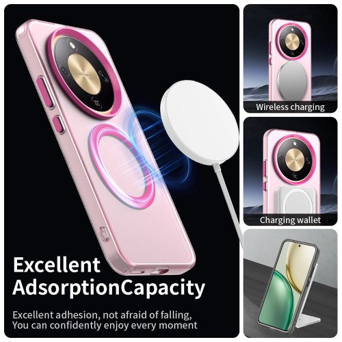Techsuit - CandyCase MagSafe tok - Honor Magic 8 Lite - Rózsaszín