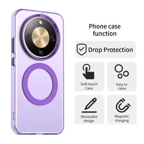 Techsuit - CandyCase MagSafe tok - Honor Magic 8 Lite - Lila