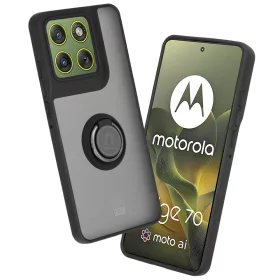 Techsuit - Glinth - Motorola Edge 70 - Fekete