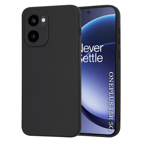 Techsuit - SoftFlex szilikon tok - OnePlus 15R - Fekete