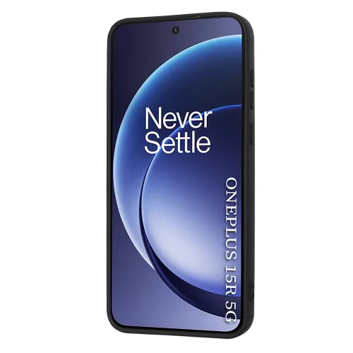Techsuit - SoftFlex szilikon tok - OnePlus 15R - Fekete