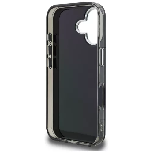 Karl Lagerfeld - IML Aquarelle Karl & Choupette (KLHCP16SHMKCAQK) - iPhone 16 - Black