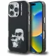Karl Lagerfeld - IML Aquarelle Karl & Choupette (KLHCP16XHMKCAQK) - iPhone 16 Pro Max - Black