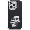 Karl Lagerfeld - IML Aquarelle Karl & Choupette (KLHCP16XHMKCAQK) - iPhone 16 Pro Max - Black