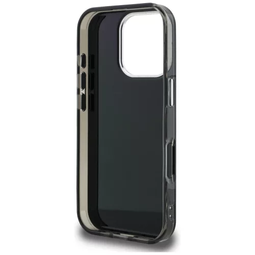 Karl Lagerfeld - IML Aquarelle Karl & Choupette (KLHCP16XHMKCAQK) - iPhone 16 Pro Max - Black