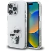 Karl Lagerfeld - IML Aquarelle Karl & Choupette (KLHCP16XHMKCAQH) - iPhone 16 Pro Max - White