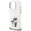 Karl Lagerfeld - IML Aquarelle Karl & Choupette (KLHCP16XHMKCAQH) - iPhone 16 Pro Max - White