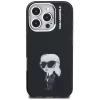 Karl Lagerfeld - IML Aquarelle Karl & Logo MagSafe (KLHCP16LHMKIAQK) - iPhone 16 Pro - Black