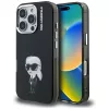 Karl Lagerfeld - IML Aquarelle Karl & Logo MagSafe (KLHCP16XHMKIAQK) - iPhone 16 Pro Max - Black