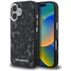 Karl Lagerfeld - IML Leopard Pattern MagSafe (KLHMP16SHDLEOICK) - iPhone 16 - Black