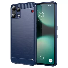   Techsuit - Carbon szilikon tok - Nothing Phone (3a) Lite - Kék