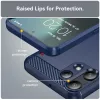 Techsuit - Carbon szilikon tok - Nothing Phone (3a) Lite - Kék