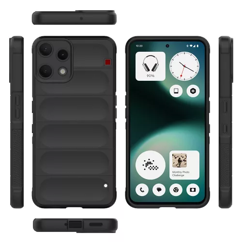 Techsuit - Magic Shield tok - Nothing Phone (3a) Lite - Fekete