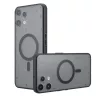Techsuit - PureFrost MagSafe Ütésálló tok Ütésálló tok - Nothing Phone (3a) Lite - Matt fekete