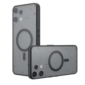  Techsuit - PureFrost MagSafe Ütésálló tok Ütésálló tok - Nothing Phone (3a) Lite - Matt fekete