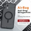 Techsuit - PureFrost MagSafe Ütésálló tok Ütésálló tok - Nothing Phone (3a) Lite - Matt fekete