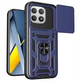   Techsuit - CamShield ütésálló tok - Xiaomi Poco F8 Pro - Kék