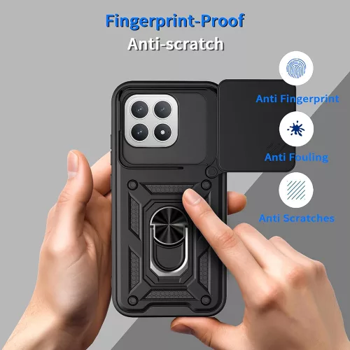 Techsuit - CamShield ütésálló tok - Xiaomi Poco F8 Pro - Kék
