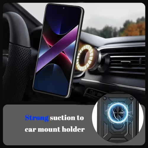 Techsuit - CamShield ütésálló tok - Xiaomi Poco F8 Pro - Kék