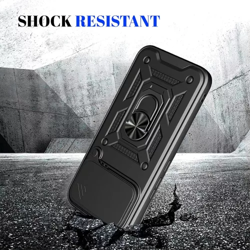Techsuit - CamShield ütésálló tok - Xiaomi Poco F8 Ultra - Fekete
