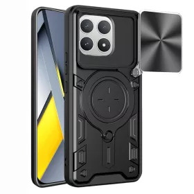   Techsuit - CamGuard Pro ütésálló tok - Xiaomi Poco F8 Pro - Fekete
