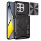Techsuit - CamGuard Pro tok ütésálló tok - Xiaomi Poco F8 Pro - Fekete