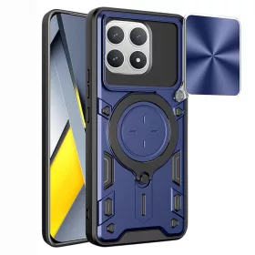   Techsuit - CamGuard Pro ütésálló tok - Xiaomi Poco F8 Pro - Kék