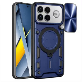   Techsuit - CamGuard Pro ütésálló tok - Xiaomi Poco F8 Ultra - Kék