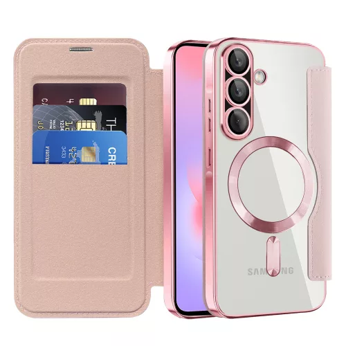 Techsuit - SmartMag Book Case - Samsung Galaxy A37 5G - Pink