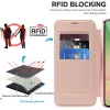 Techsuit - SmartMag Book Case - Samsung Galaxy A37 5G - Pink