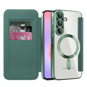   Techsuit - SmartMag Book Case - Samsung Galaxy A37 5G - Green