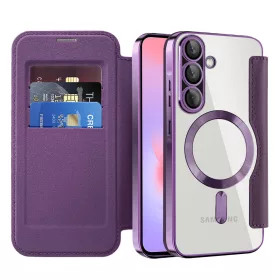   Techsuit - SmartMag Book Case - Samsung Galaxy A37 5G - Purple