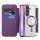 Techsuit - SmartMag Book Case - Samsung Galaxy A37 5G - Purple