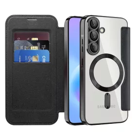   Techsuit - SmartMag Book Case - Samsung Galaxy A57 5G - Black