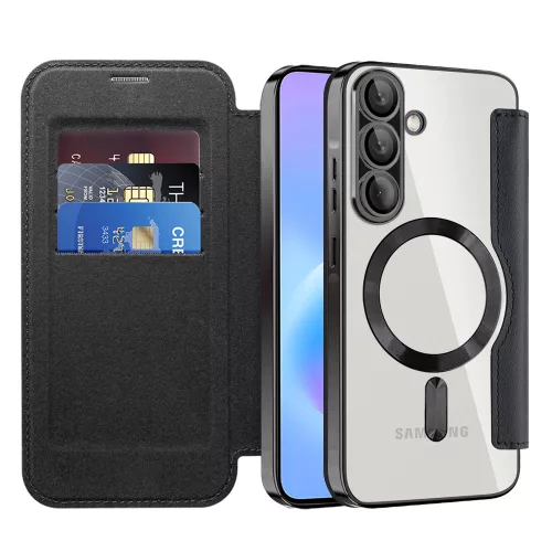 Techsuit - SmartMag Book Case - Samsung Galaxy A57 5G - Black