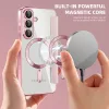 Techsuit - SmartMag Book Case - Samsung Galaxy A57 5G - Pink