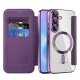 Techsuit - SmartMag Book Case - Samsung Galaxy A57 5G - Purple
