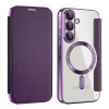 Techsuit - SmartMag Book Case - Samsung Galaxy A57 5G - Purple