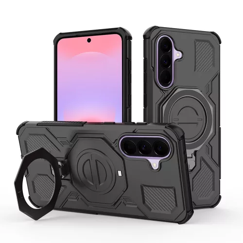 Techsuit - Carbon Shield PRO ütésálló tok - Samsung Galaxy A37 5G - Fekete