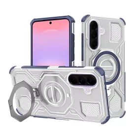   Techsuit - Carbon Shield PRO ütésálló tok - Samsung Galaxy A37 5G - Kék átlátszó