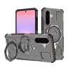Techsuit - Carbon Shield PRO ütésálló tok - Samsung Galaxy A37 5G - Átlátszó fekete