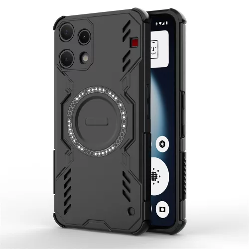 Techsuit - ArmorMag ütésálló tok - Nothing Phone (3a) Lite - Fekete