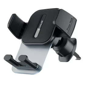   Proove - Autós tartó Crystal Clamp (CHCC00000001) - Szellőzőrácsra, Mechanical Clamp, Secure Fastening, for 4.7"-6.9" telefonokhoz - Black