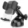 Proove - Autós tartó Crystal Clamp Plus (CHCSP0000001) - Műszerfalra, Mechanical Clamp, Tapadókorong, Stylish, Univerzális - Black