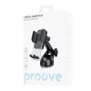 Proove - Autós tartó Crystal Clamp Plus (CHCSP0000001) - Műszerfalra, Mechanical Clamp, Tapadókorong, Stylish, Univerzális - Black